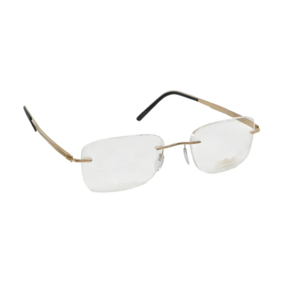 SILHOUETTE 23 Karat Gold plated Rimless Eyeglasses - Picture 10 of 11